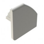 Tapa Final para Perfil Aluminio Angulo LINE PA1817, acabado Blanco, Gris ó Negro