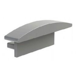 Tapa Final Perfil Aluminio Empotrar LINE 24x7mm PE2407P