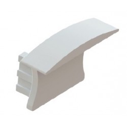 Tapa Final Perfil Aluminio Empotrar LINE 24x14mm PE2414B