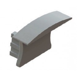 Tapa Final Perfil Aluminio Empotrar LINE 24x14mm PE2414P