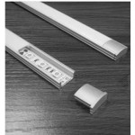 Tapa Final salida cable para perfil superficie A1707 MOD2