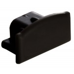 Tapa Final Negra salida cable para perfil BASIC superficie PS1708N Tapa Final Negra salida cable para perfil BASIC superficie PS1708N