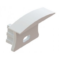 Tapa Final Salida Cable Perfil Aluminio Empotrar LINE 24x14mm PE2414B