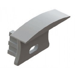 Tapa Final Salida Cable Perfil Aluminio Empotrar LINE 24x14mm PE2414P