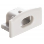 Tapa Final Blanca salida cable para perfil BASIC superficie PS1708B Tapa Final Blanca salida cable para perfil BASIC superficie PS1708B