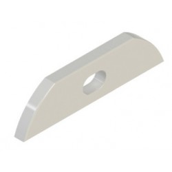 Tapa Final Salida Cable Gris para Perfil Aluminio Superficie LINE PSMC3007P