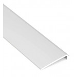 Visera Reflector Blanca Perfil Redondo aluminio 19,7mm PR2015AB, barra de 2 metros