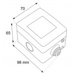 Base enchufe inteligente IP55 conexión WiFi - Google Home / ALEXA