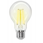 Lámpara LED Standard Clara E27 Filamento 6W 806lm CCT Wifi+Bluetooth, para Smartphone y control voz