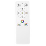 Panel LED Backlight 600X600mm 40W Marco Blanco SMART CCT Wifi, para Smartphone y control voz