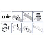 Tubo LED T8 1500mm Cristal 22W 3700Lm Blanco Frío, conexión 1 lado, Caja de 25 ud x 8,20€/ud