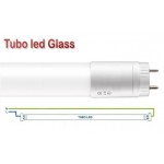 Tubo LED T8 600mm Cristal 10W Blanco Neutro, conexión 2 lados, Pack 25ud x 1,80€