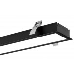 Unión en L para Luminaria lineal Empotrar LED Blanco ó Negro