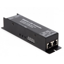 Controlador Decodificador DMX 512 EcoDecoder 4 canales DC12-24v 4A por canal, desde 19,90€