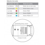 Fuente alimentación LED interior 100W 24VDC Slim con controlador integrado