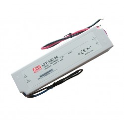 Fuente alimentación LED Voltaje constante IP67 100W 24VDC MEAN WELL