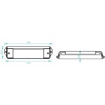 Receptor Controlador DALI para tira LED Monocolor, RGB y RGBW 12-36V 4 canales 1 dirección 240-720W