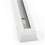 Carril monofásico 2 metros Blanco para foco LED