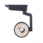 Foco Carril Monofásico LED COB 30W 35º Negro
