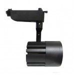 Foco Carril Monofásico LED COB 30W 35º Negro