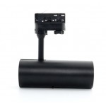 Foco Carril POLAR Trifásico LED COB Citizen 30W Negro CRI90 15º, 24º,38º ó 60º