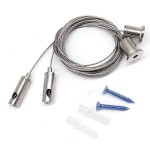 Kit Suspensión Carril Focos LED