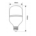 Lámpara LED AP T80 E27 20W