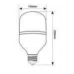 Lámpara LED AP T120 E27 40W