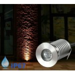 Foco LED exterior IP67 empotrar 3W 12/24VDC