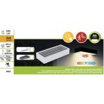 Aplique LED Solar exterior IP65 superficie pared 6W 800Lm Negro