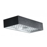 Aplique LED Solar exterior IP65 superficie pared 6W 800Lm Negro