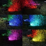 Foco LED Solar exterior jardín con piqueta 2W IP65 7 Colores