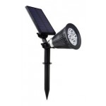 Foco LED Solar exterior jardin con piqueta 2W