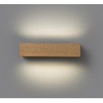 Aplique LED exterior IP65 superficie pared 13W 1000Lm Madera Teka