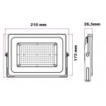 Foco Proyector LED exterior Slim NEOLINE STAR 50W IP65 SMD Blanco