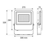 Foco LED exterior PRO P62N 100W IP65