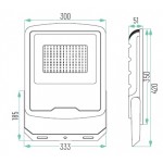 Foco LED exterior PRO P62N 150W IP65