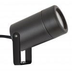 Foco exterior jardín IP65 C19 Negro para GU10