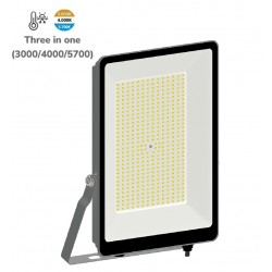 Foco Proyector LED exterior Slim NEOLINE TREE 200W IP65 CCT Negro
