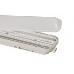 Pantalla estanca IP66 PC compacta LED ECO de 600mm 18W 1800Lm 5000ºK