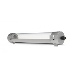 Pantalla estanca Redonda Transparente LED IP67 de 600mm 17W
