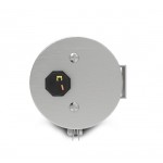 Pantalla estanca Redonda Transparente LED IP67 de 1500mm 52W