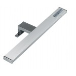Aplique Baño cromado 78cm 15w Luz Blanca Fría IP44, para marco ó mueble