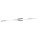 Aplique Baño cromado 120cm 12w Luz Neutra IP44, para Pared