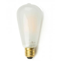 Lámpara LED Edison ST64 Mate E27 10W Filamento 2700ºK