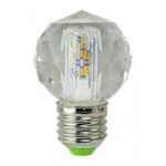 Lámpara LED Esferica Cristal Diamante E27 4W