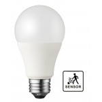 Lámpara LED Standard E27 10W con Sensor Movimiento