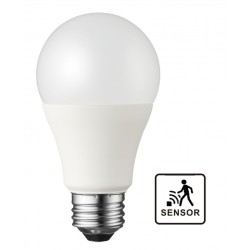 Lámpara LED Standard E27 10W con Sensor Movimiento
