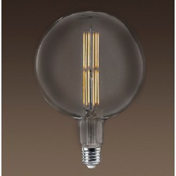 Lámpara LED Globe G200 Clara E40 12W Filamento 2200ºK Regulable