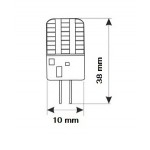 Lámpara LED G4 1,5W SMD